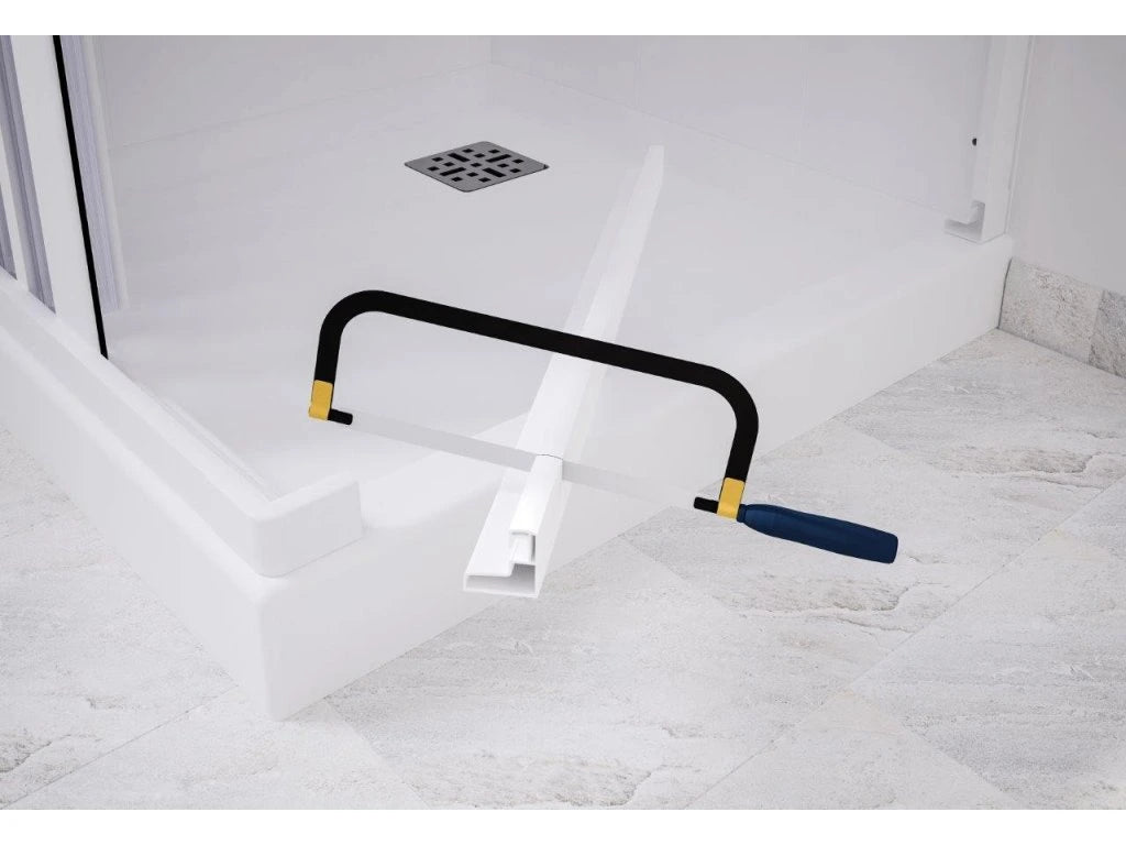 Douchescherm FLEX - MARTE NIEUW, Middensluiting 160x140x185cm