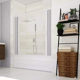 "Flex" met brede band, centrale vouwopening, inklapbaar 170x150cm