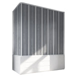 "Flex"-box boven hoekbad met brede zijopening en verstelbare balg 70x170x150