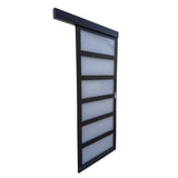 Balci schuifdeur Noah in kleur donkerbruin 90x211 cm