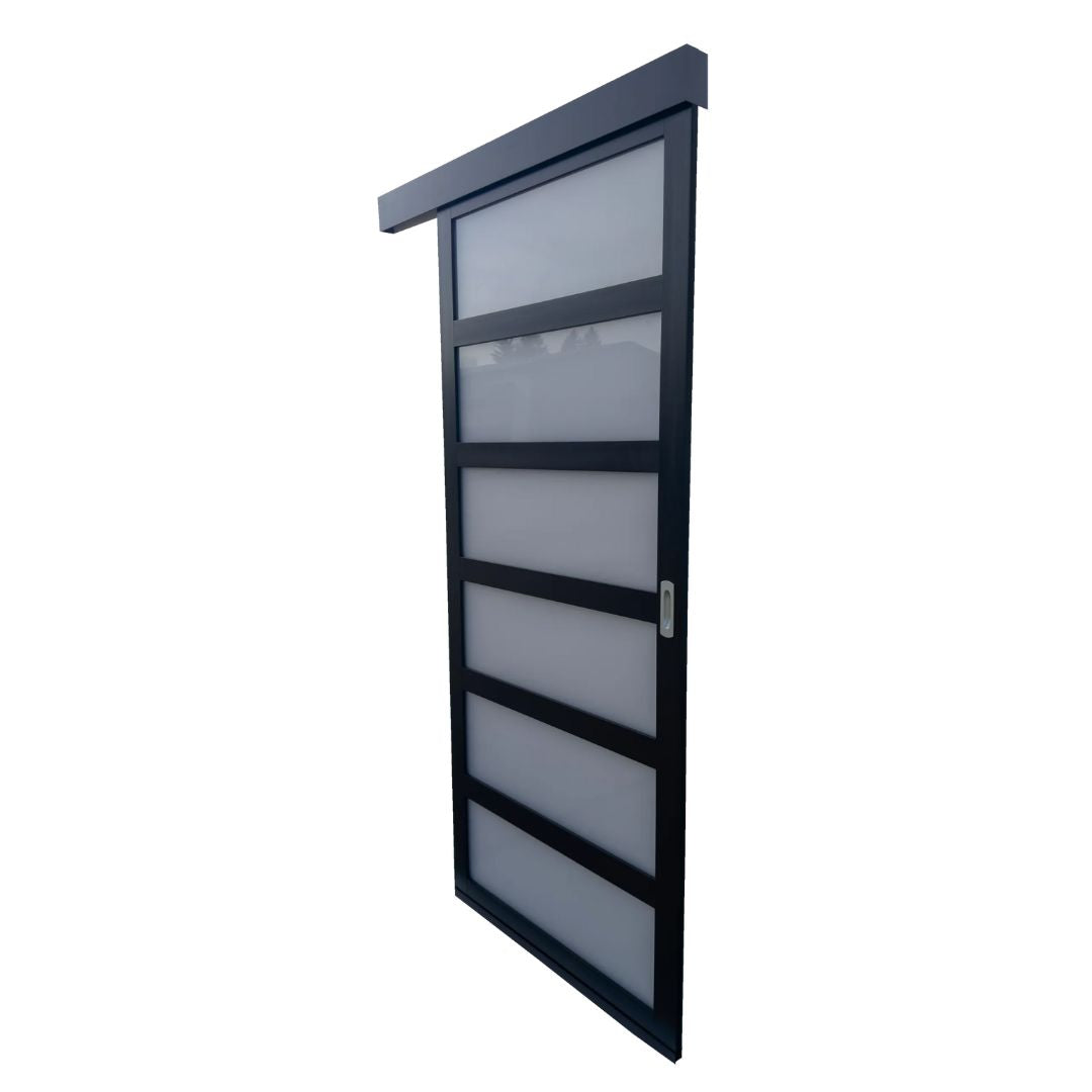 Balci schuifdeur Noah in kleur donkerbruin 90x211 cm