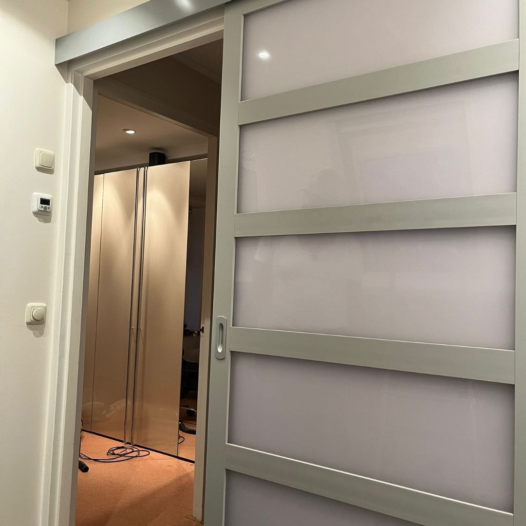 Balci schuifdeur Noah in kleur lichtgrijs 90x211 cm