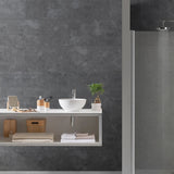 grosfillex element compact touch beton antraciet pvc wandpanelen 120 x 37,5 cm moderne betonlook voor wand en plafond