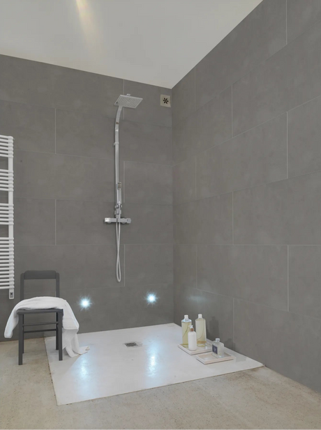grosfillex element compact touch beton grijs pvc wandpanelen 120 x 37,5 cm betonlook voor wand en plafond vochtbestendig
