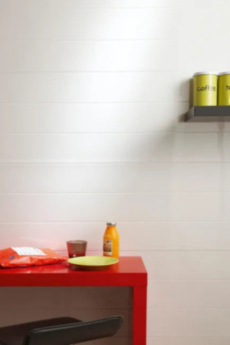 grosfillex exatop 2 vaks pvc wandpanelen wit 400 x 37,5 cm waterdicht voor badkamer en keuken wand en plafondbekleding