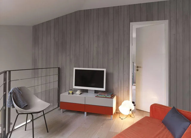 grosfillex pvc wandpanelen savanne geschaafd hout 260 x 37,5 cm houtlook wandbekleding voor interieur vochtbestendig