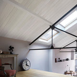 grosfillex pvc wandpanelen fijn wit hout 260 x 37,5 cm waterbestendig voor muur en plafond lichte houtlook interieur