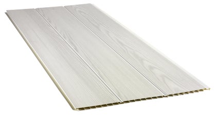 grosfillex pvc wandpanelen fijn wit hout 260 x 37,5 cm waterbestendig voor muur en plafond lichte houtlook interieur