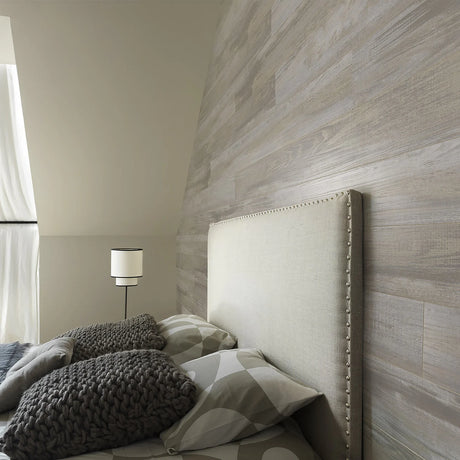 grosfillex element compact premium datcha grijs pvc wandpanelen houtlook 120 x 15,4 cm voor wand en plafond