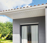 grosfillex green line 2000 witte pvc wandpanelen 260 x 37,5 cm massief paneel voor muur plafond en gevel waterdicht en rotbestendig