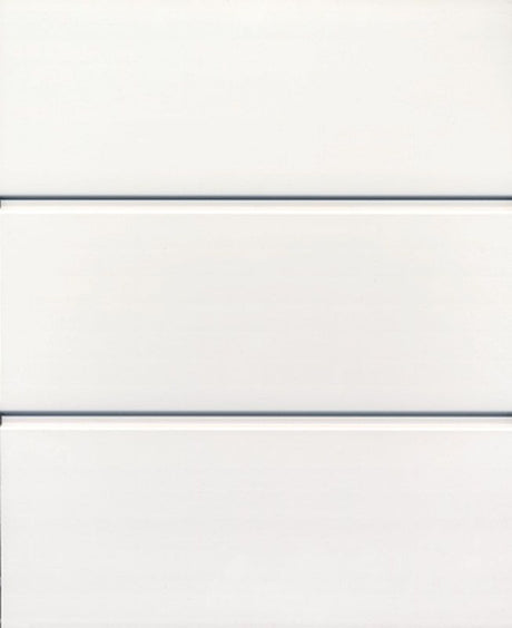 grosfillex pvc wandpanelen wit topline 2000 400 x 37,5 cm glanzend waterdicht voor plafond en badkamer