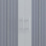 vasca marte new flex badscherm met centrale opening witte pvc profielen balgopening magnetische sluiting verstelbaar van 140 tot 170 cm ruimtebesparend ontwerp