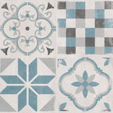 grosfillex element compact premium accent kit andaluz blue pvc wandpanelen 120 x 15,4 cm blauw accentpaneel