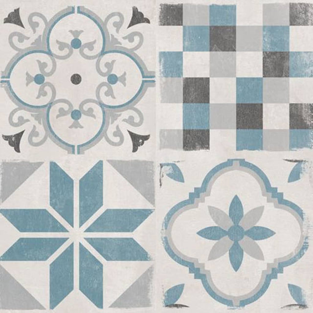 grosfillex element compact premium accent kit andaluz blue pvc wandpanelen 120 x 15,4 cm blauw accentpaneel