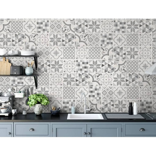 grosfillex element compact premium accent kit andaluz grey pvc wandpanelen 120 x 15,4 cm modern grijs accentpaneel