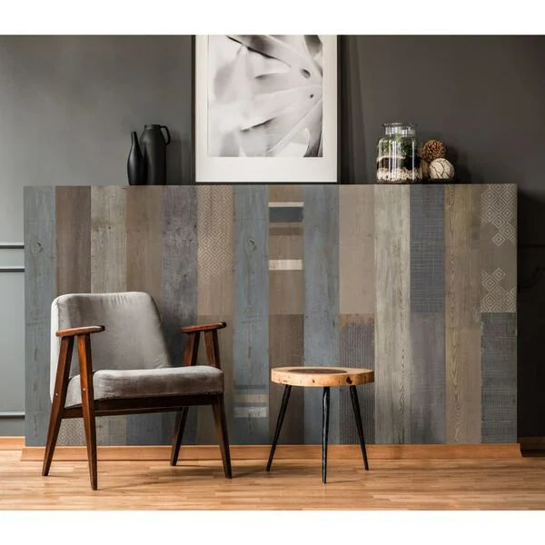grosfillex element compact premium accent kit yosemite pvc wandpanelen 120 x 15,4 cm houtlook accentpaneel